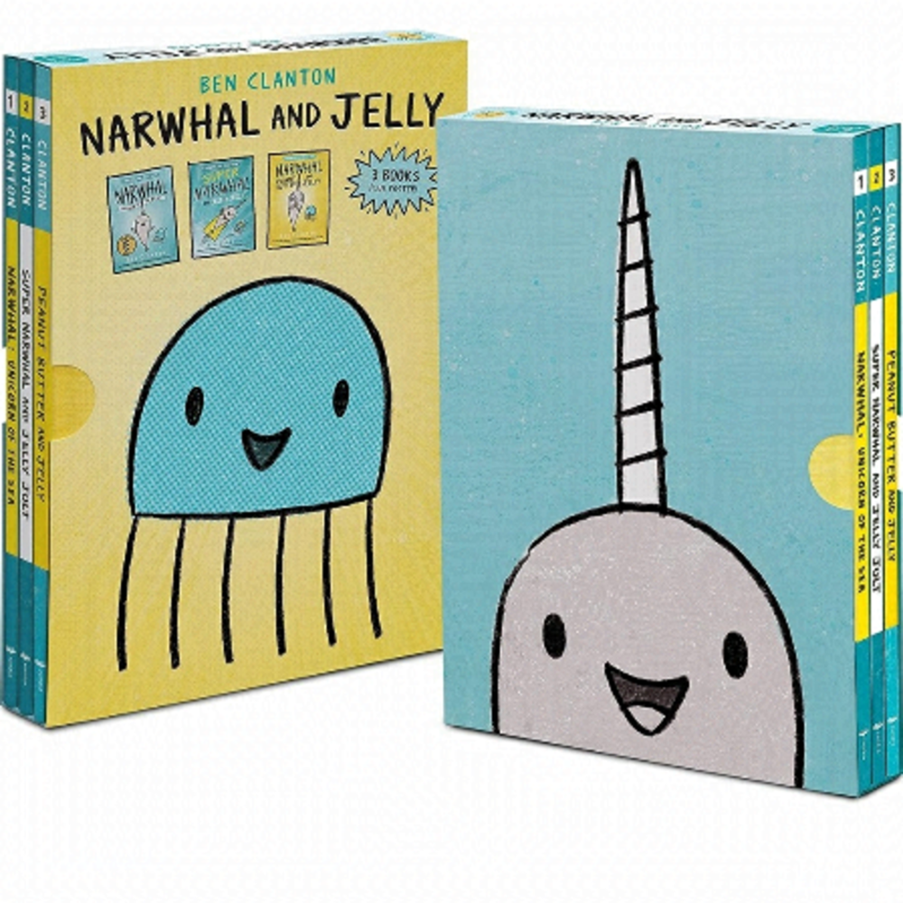 BEN Clanton Narwhal and Jelly Box Set (Paperback Books 1, 2, 3